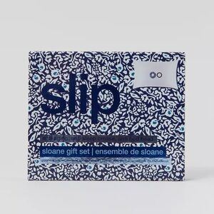 NIB Slip - Sloane Gift Set (Queen Pillowcase, Scrunchies） 100% Silk
